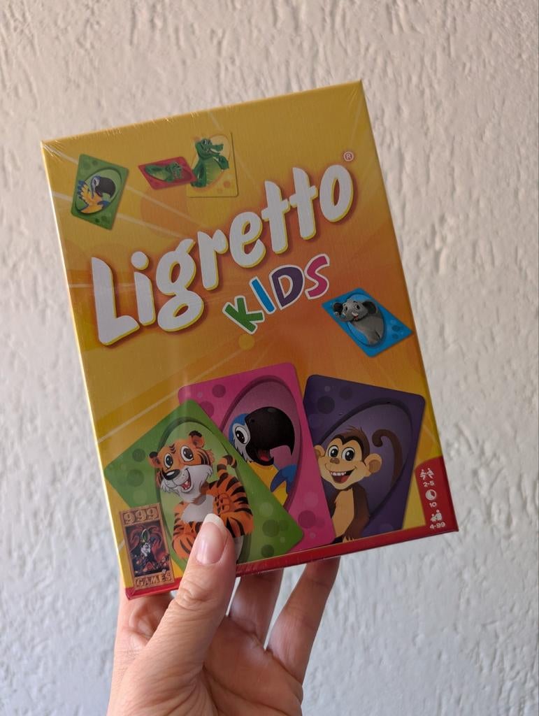 Ligretto Kids - Nieuw kaartspel voor kinderen, Vijf spelers of meer, Ophalen, Nieuw, 999 Games
