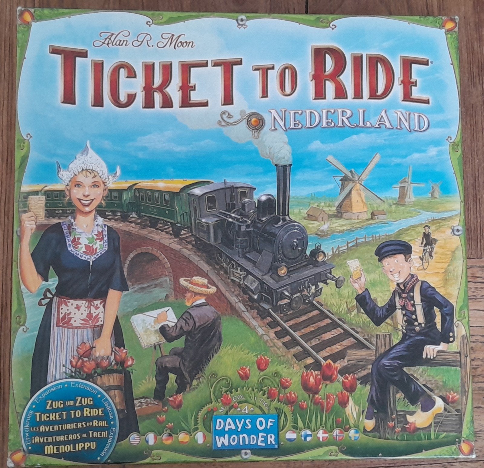 Ticket to Ride Nederland bordspel - Zo goed als nieuw, Een of twee spelers, Ophalen of Verzenden, Zo goed als nieuw, Days of Wonder
