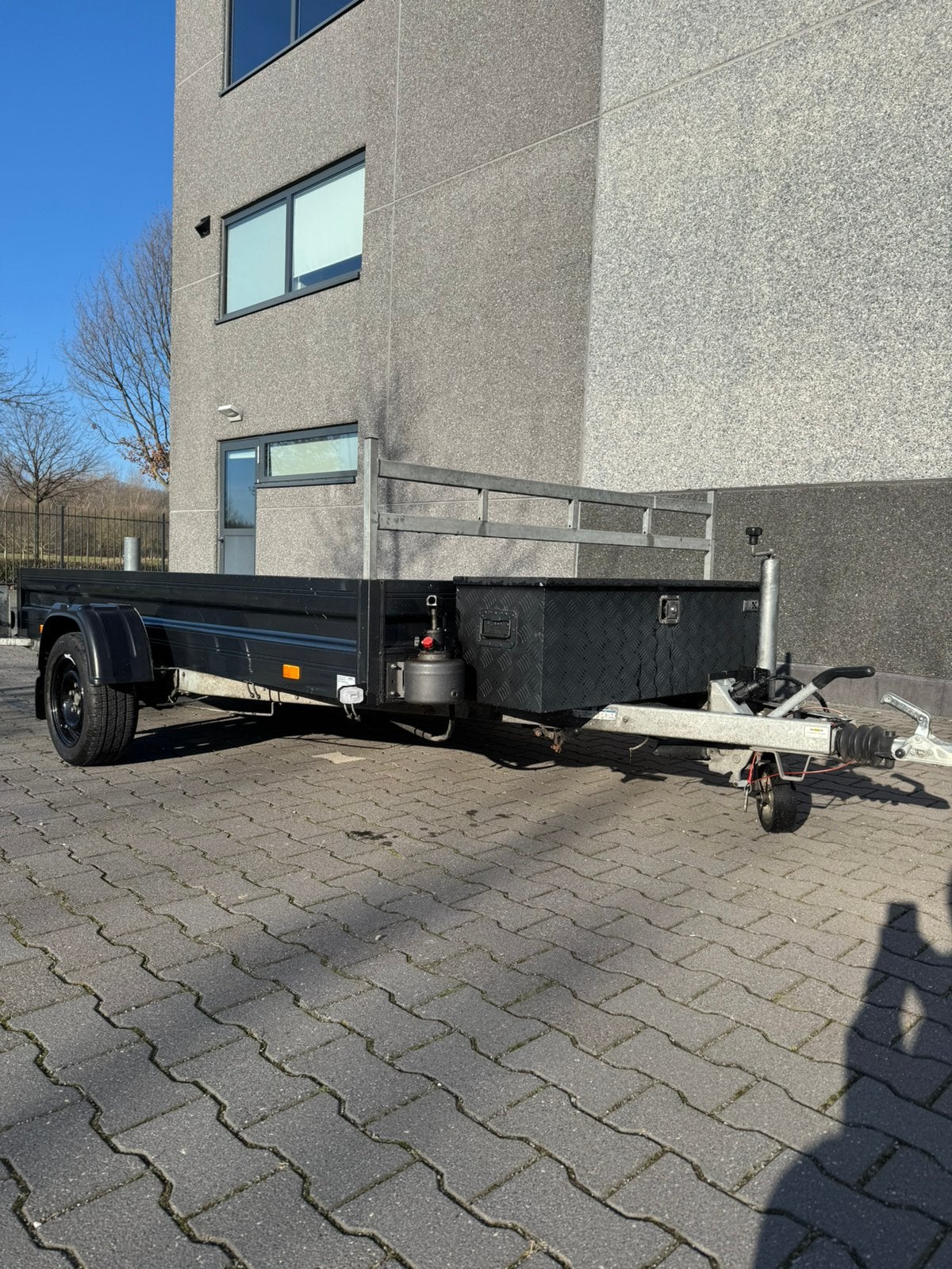 Humbaur hkt 153117s zwart, Ophalen, Zo goed als nieuw