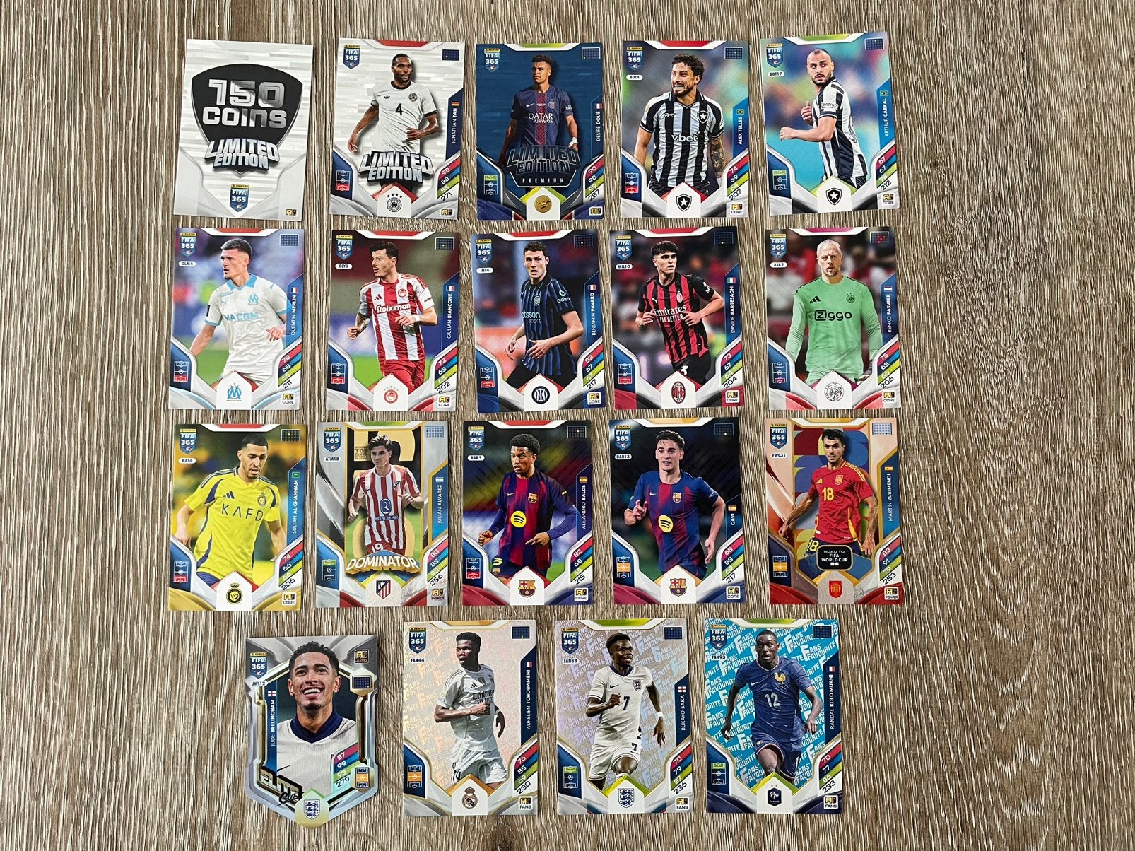 FIFA 365 kaarten set, Ophalen of Verzenden, Meerdere plaatjes