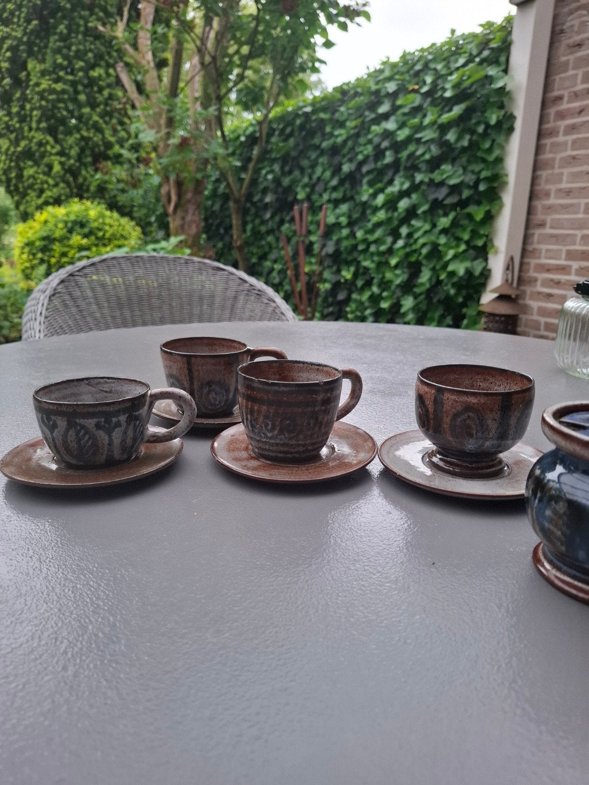 Aardewerk Koffieservies Schouwhuis Jonkers Gorssel, Ophalen