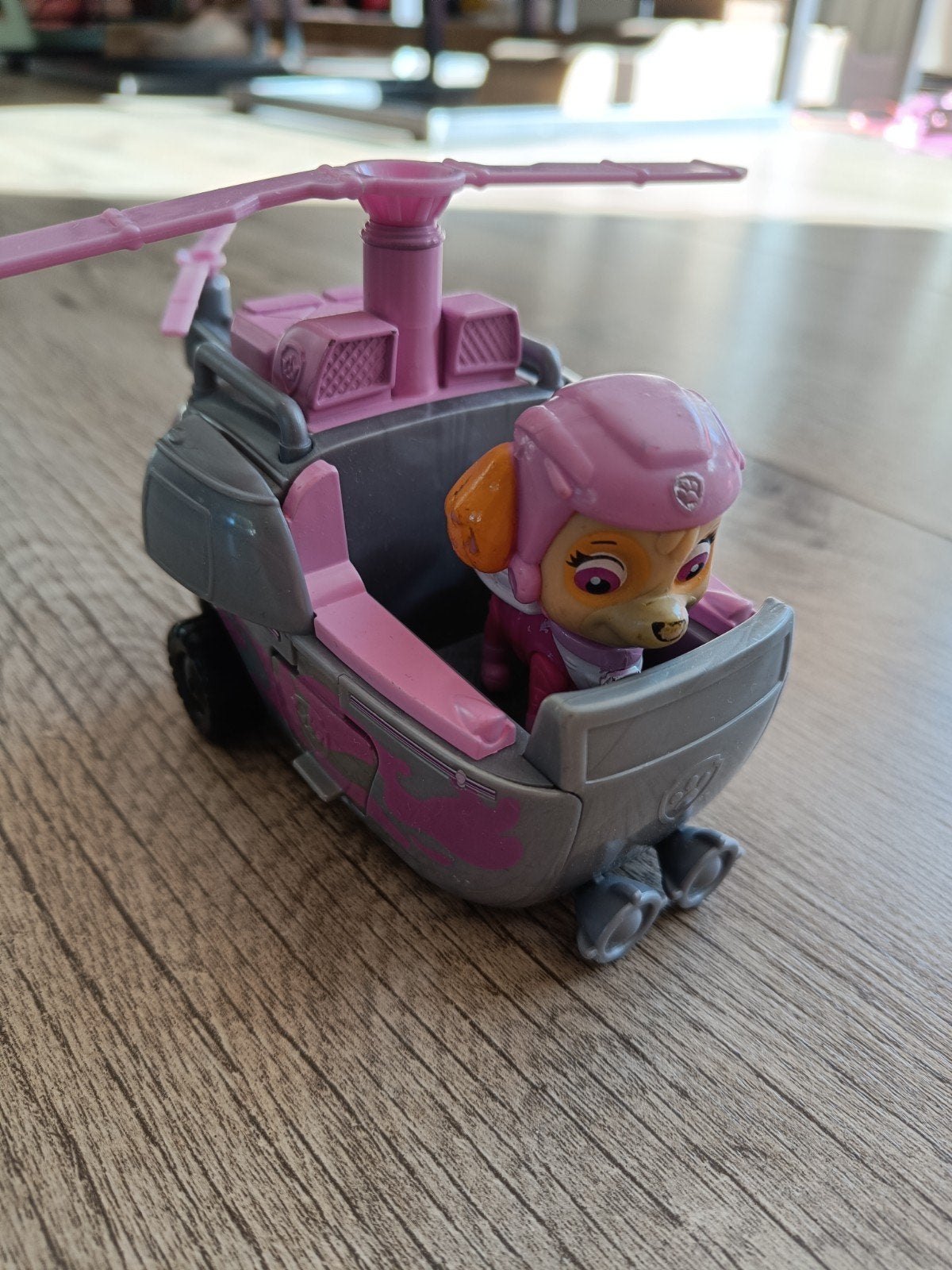 Paw Patrol Skye pup en helikopter, Ophalen, Gebruikt