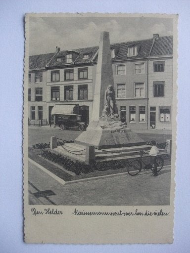 Q47 Den Helder - Marinemonument - 1936, Verzenden, 1920 tot 1940, Gelopen, Noord-Holland