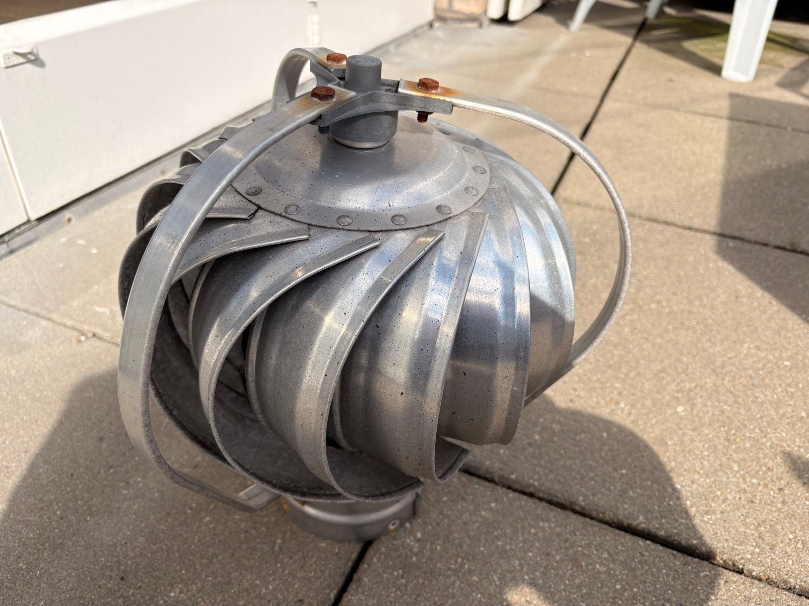 Roterende schoorsteenkap, Ophalen of Verzenden, Gebruikt, Afzuiger