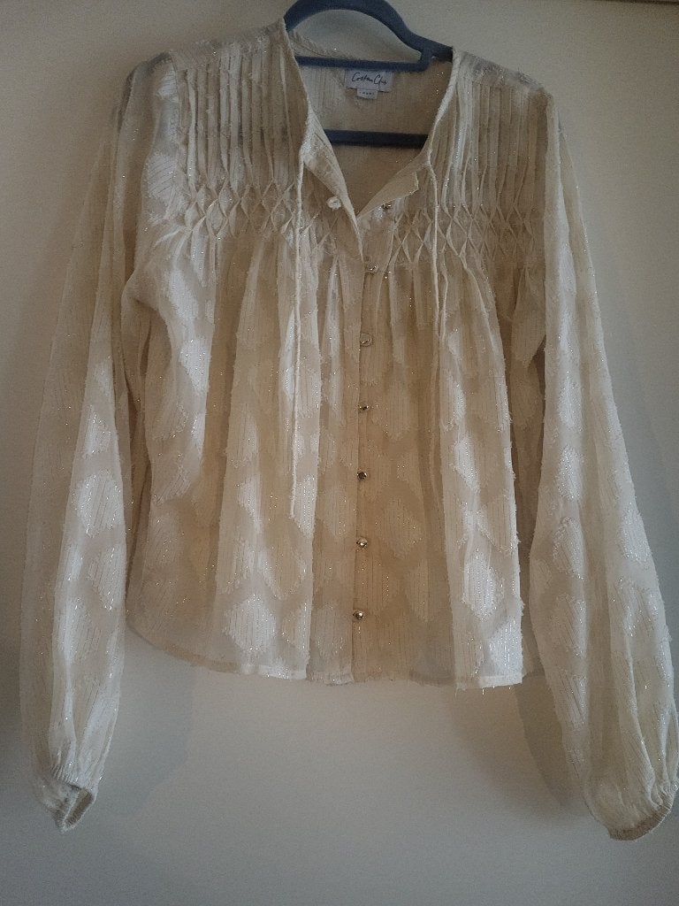 Cotton Club blous/top/jasje/gilet maat L maat 38/40/42, Kleding | Dames, Blouses en Tunieken, Ophalen, Overige kleuren, Maat 42/44 (L)