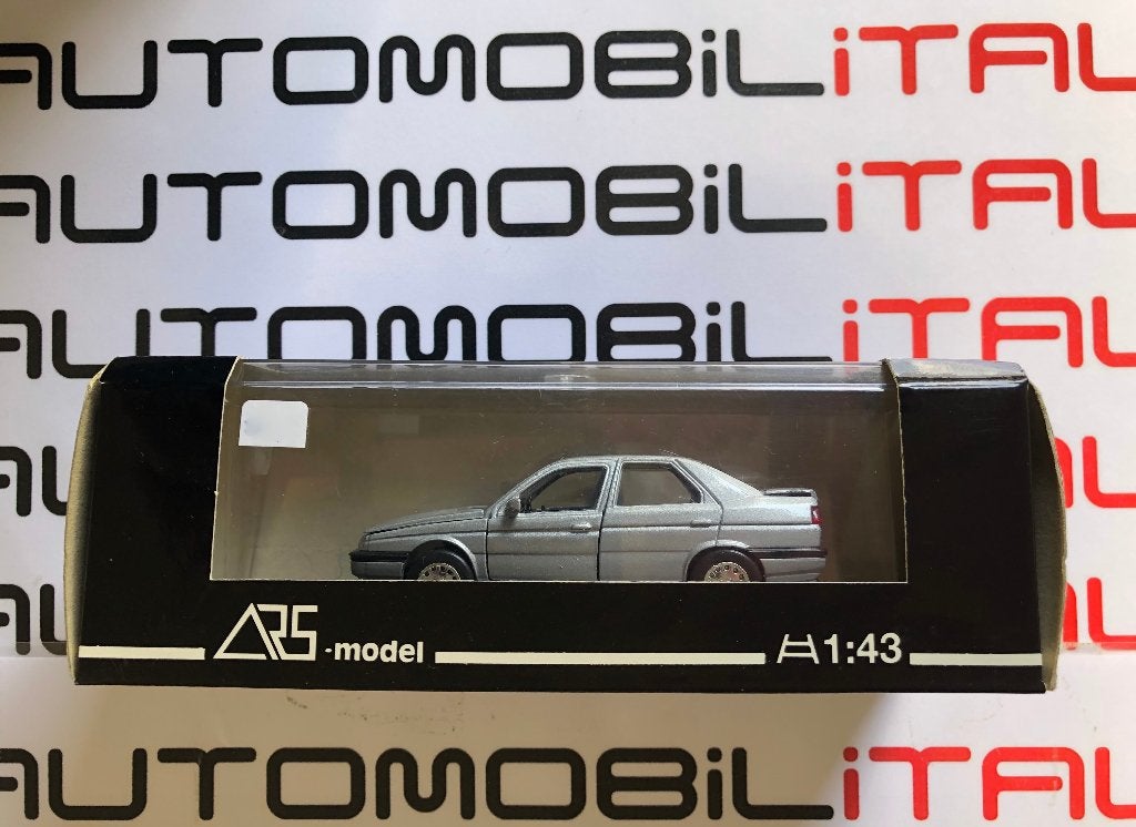 Alfa Romeo 155 Twin Spark grigio metallizzato ARS-model 1:43, Ophalen of Verzenden, Nieuw, Auto, Overige merken