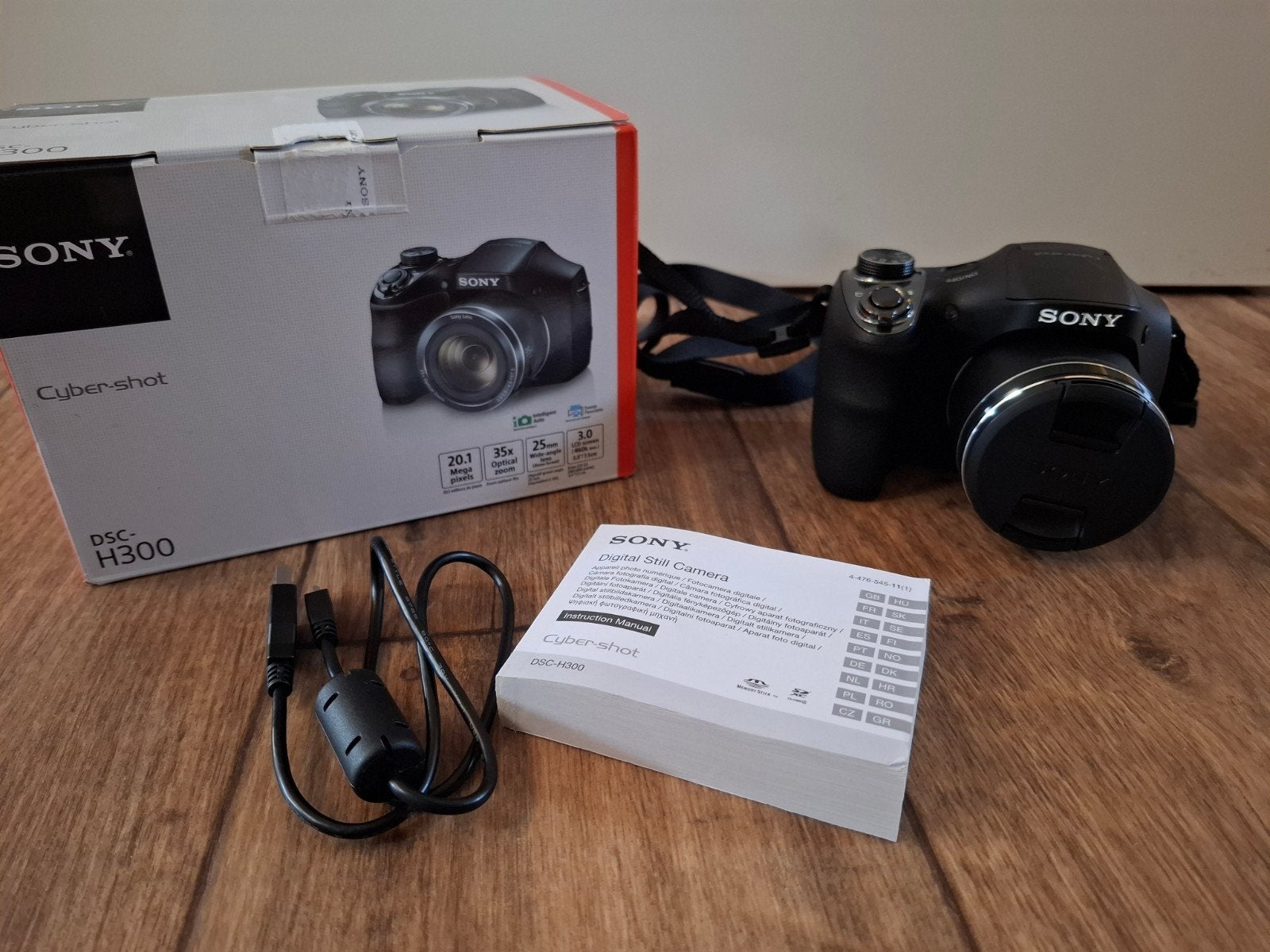 Sony Cyber-shot H DSC - H300, Ophalen of Verzenden, Zo goed als nieuw, Compactcamera, Sony