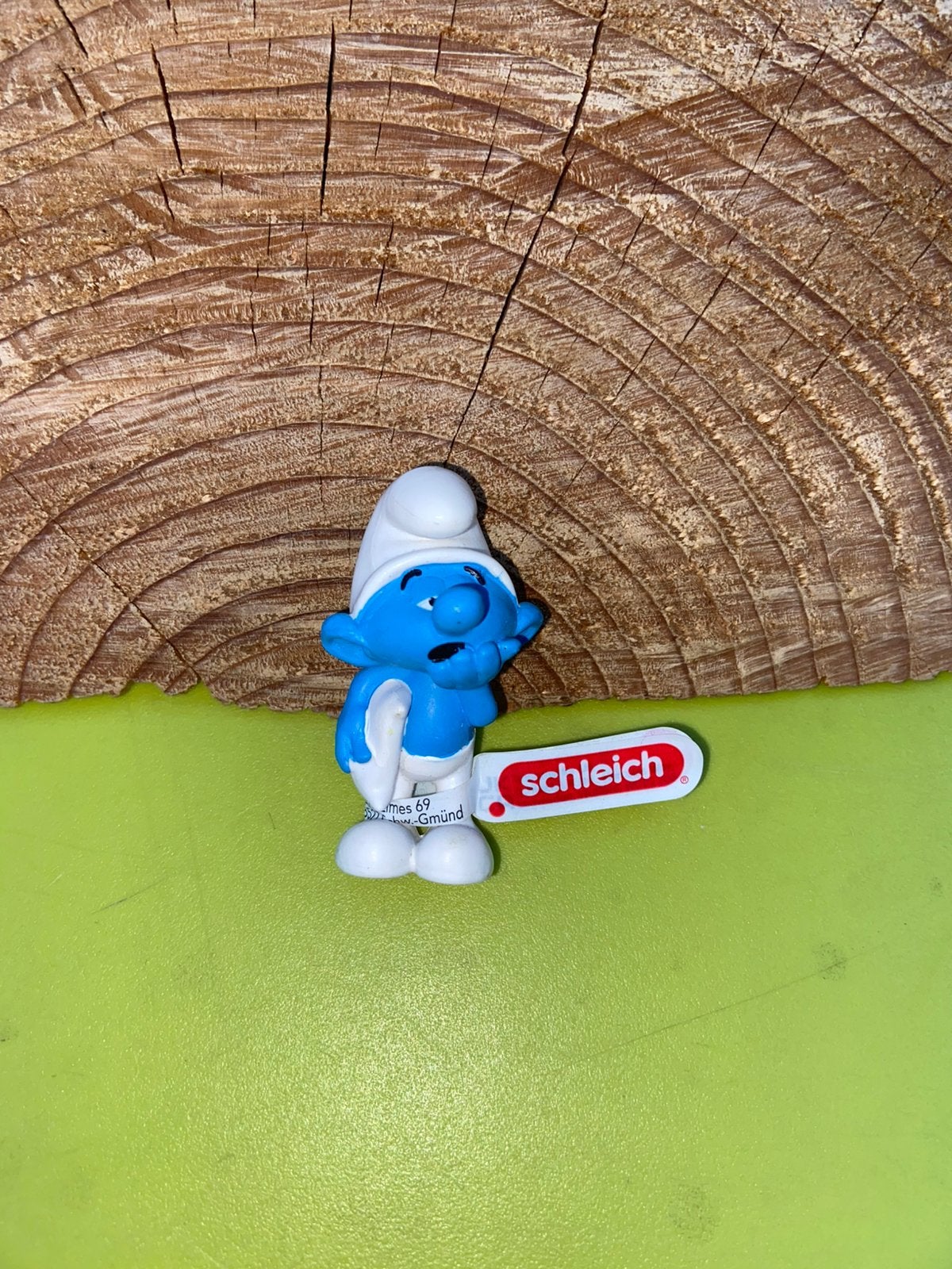 Smurfen smurf met kussen, Verzamelen, Smurfen, Ophalen of Verzenden, Zo goed als nieuw, Verschillende Smurfen