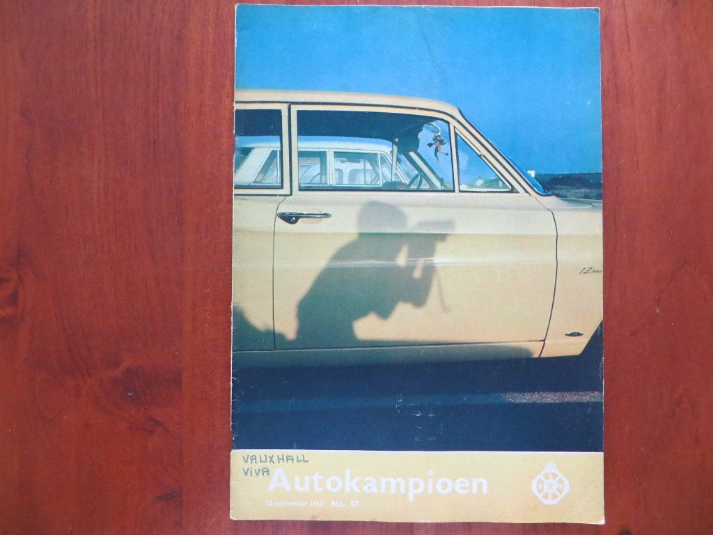 Autokampioen 47 1968 zelf werken aan Vauxhall Viva, Bertone, Ophalen of Verzenden, Zo goed als nieuw, Honda