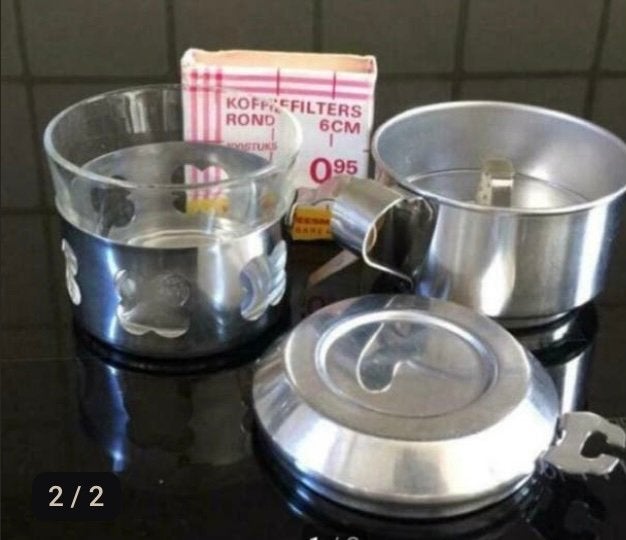 Filterkopje, Ophalen of Verzenden, Zo goed als nieuw