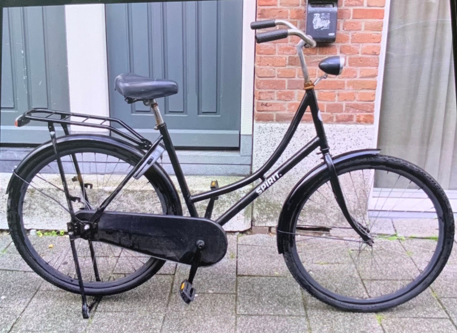 omafiets 28 inch met terugtraprem, 56 cm of meer, Ophalen, Gebruikt, Terugtraprem