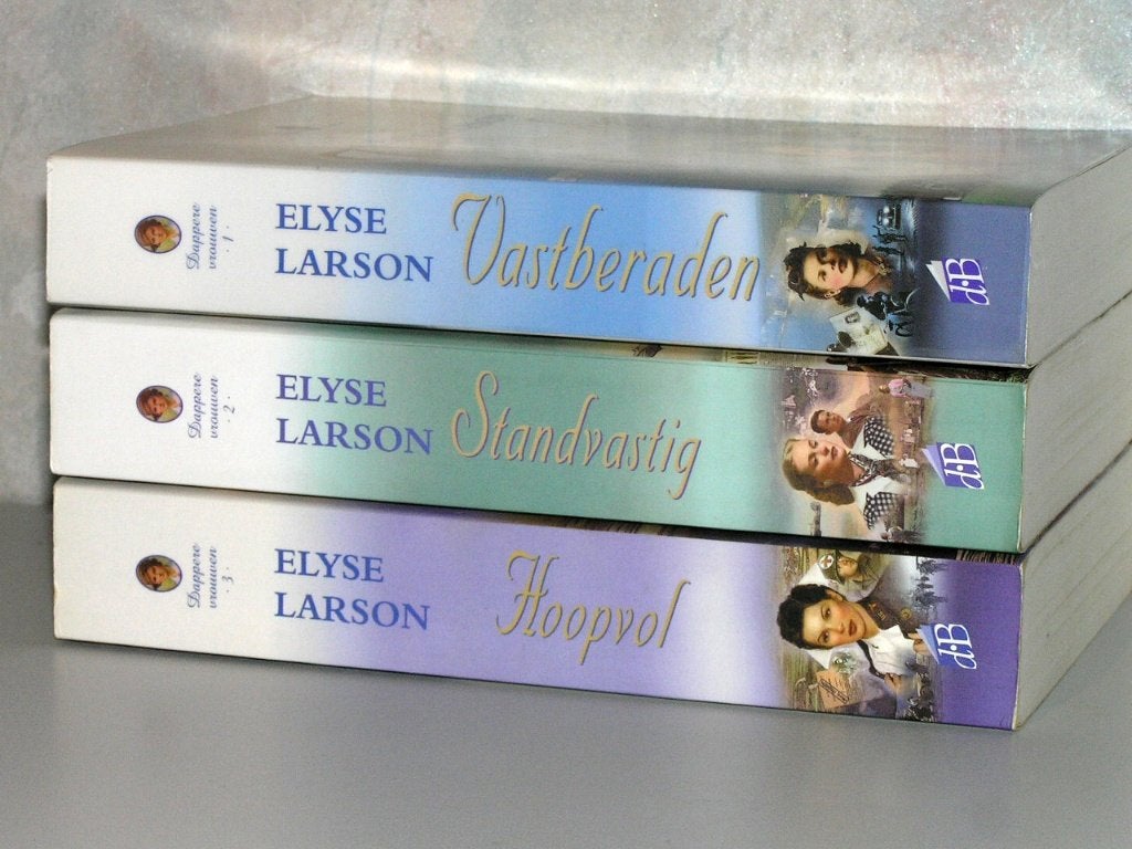 Elyse Larson - Dappere vrouwen serie (christelijke trilogie), Boeken, Romans, Zo goed als nieuw, Ophalen of Verzenden