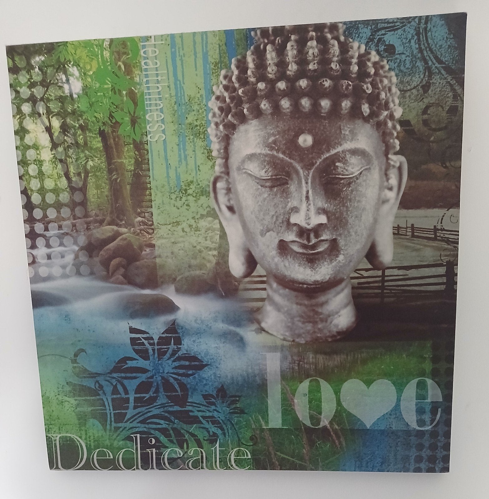 Boeddha kunstwerk - Diverse stijlen, 50 – 75, Ophalen of Verzenden, Zo goed als nieuw, Schilderij