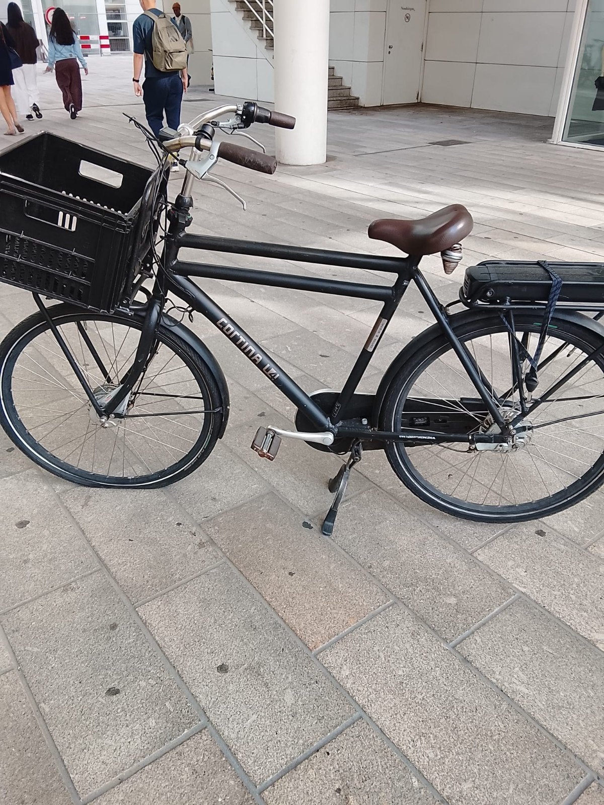 Cortina U4 Elektrische Transportfiets - Zwart, Ophalen, Gebruikt, Cortina
