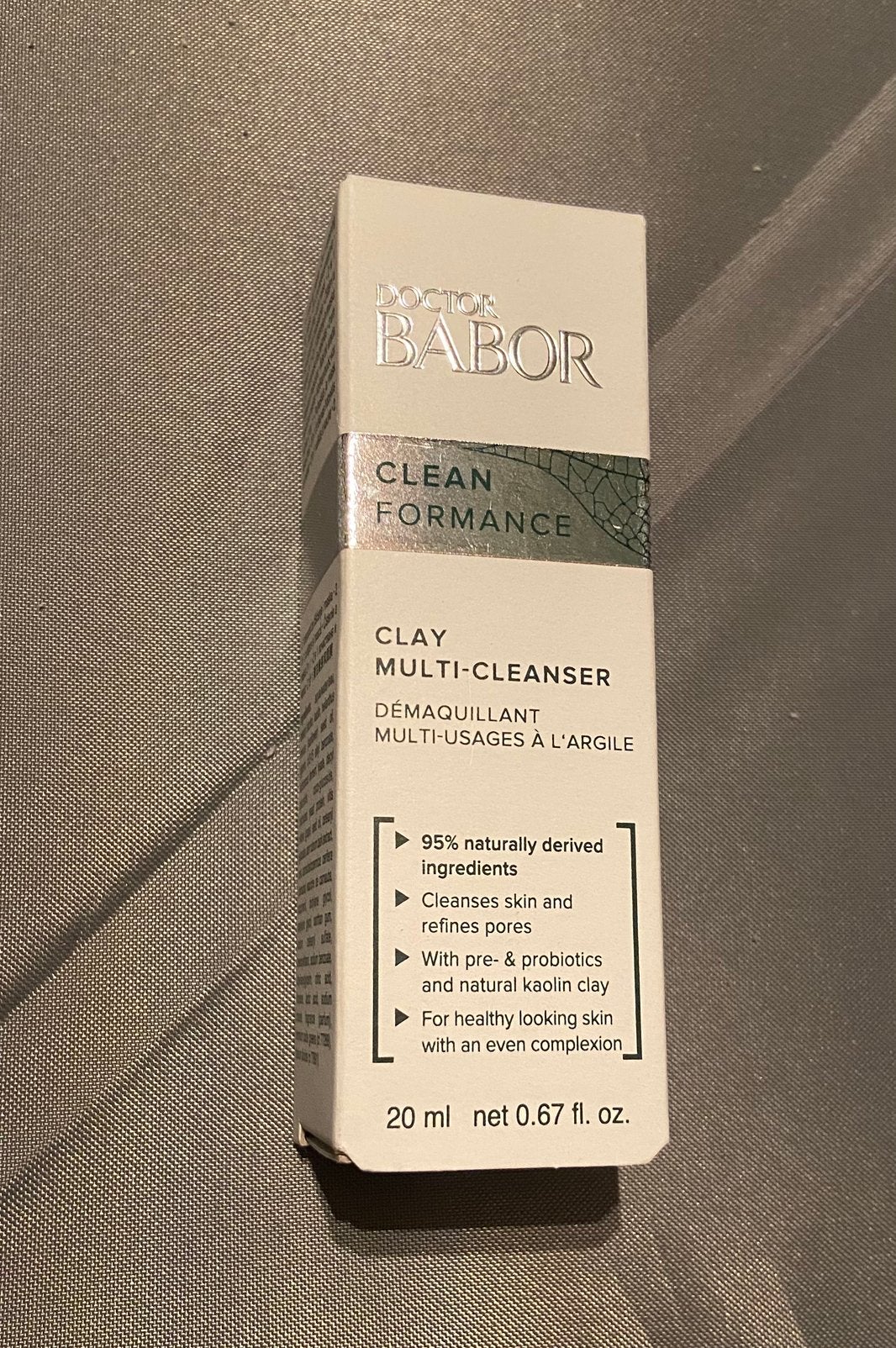 NIEUW! BABOR clay multi-cleanser, Ophalen of Verzenden, Nieuw, Gehele gezicht, Reiniging
