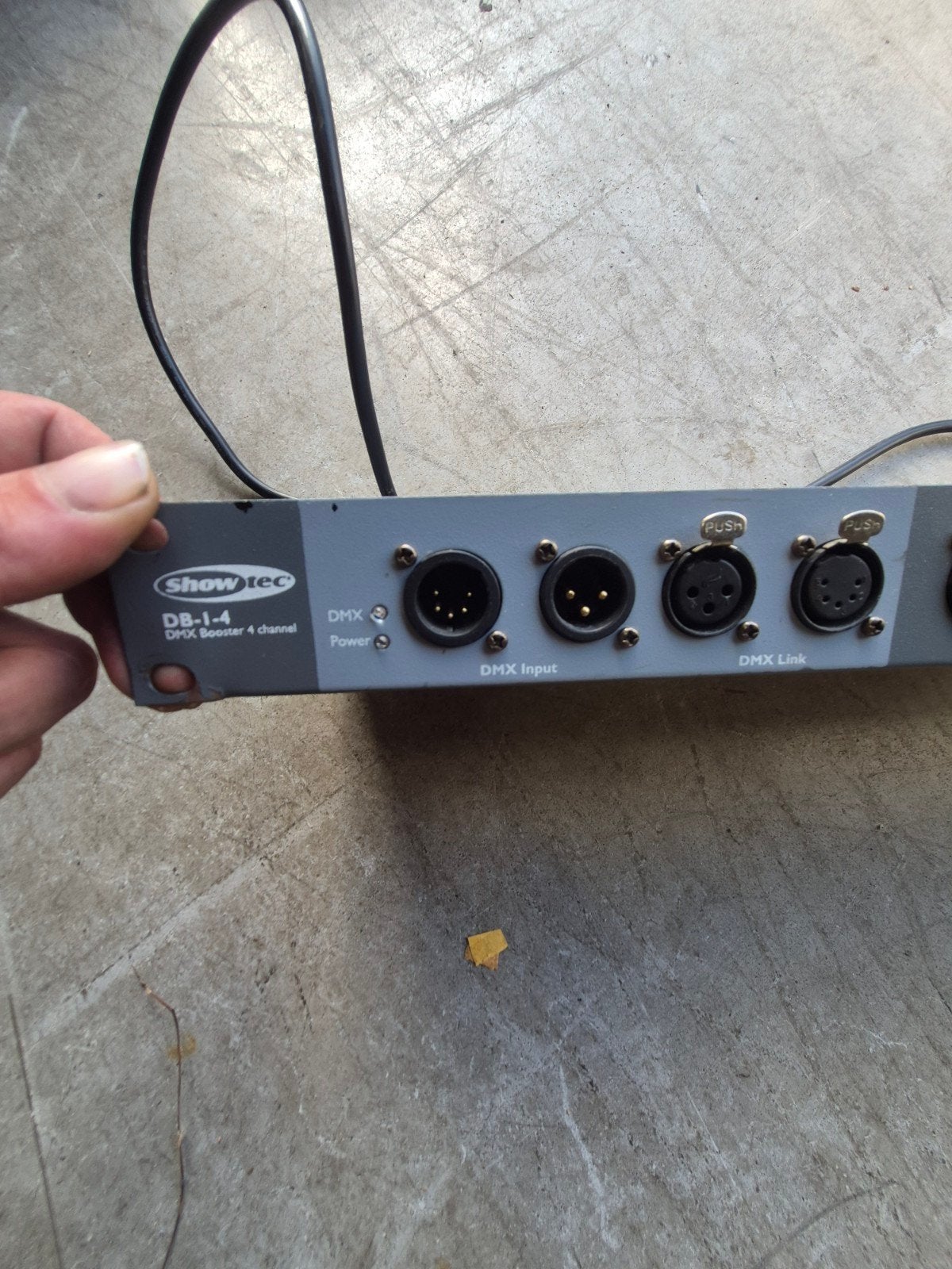 Showtec DB-1-4 DMX Booster 4-kanaals, Ophalen of Verzenden, Gebruikt, Overige typen