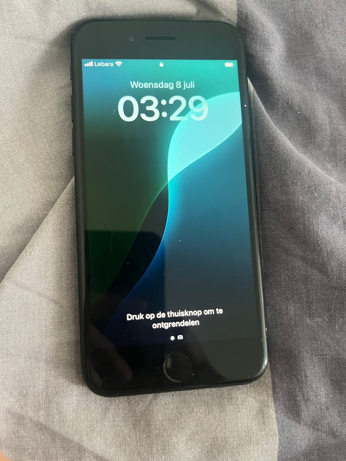 iPhone SE (2020) Zwart - Zo goed als nieuw, Telecommunicatie, Mobiele telefoons | Apple iPhone, Zwart, Ophalen of Verzenden, Zo goed als nieuw