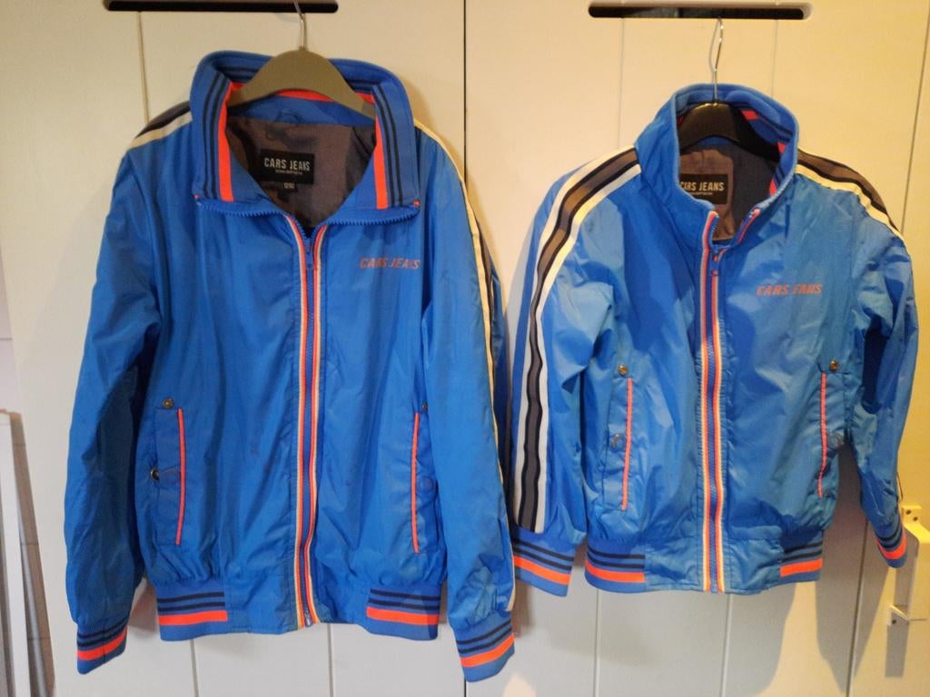 Cars Jeans zomerjas jongens maat 116 en 140 helderblauw, Kinderen en Baby's, Kinderkleding | Maat 116, Gebruikt, Ophalen of Verzenden