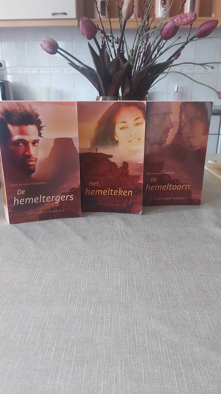 De Eerste Wereld Trilogie - Kacy Barnett-Gramckow, Boeken, Ophalen of Verzenden, Zo goed als nieuw, Kacy Barnett-Gramckow, Nederland