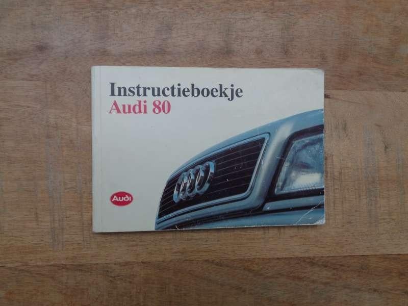Audi 80-B4 Handleiding Instructieboek Nederlands Origineel, Verzenden