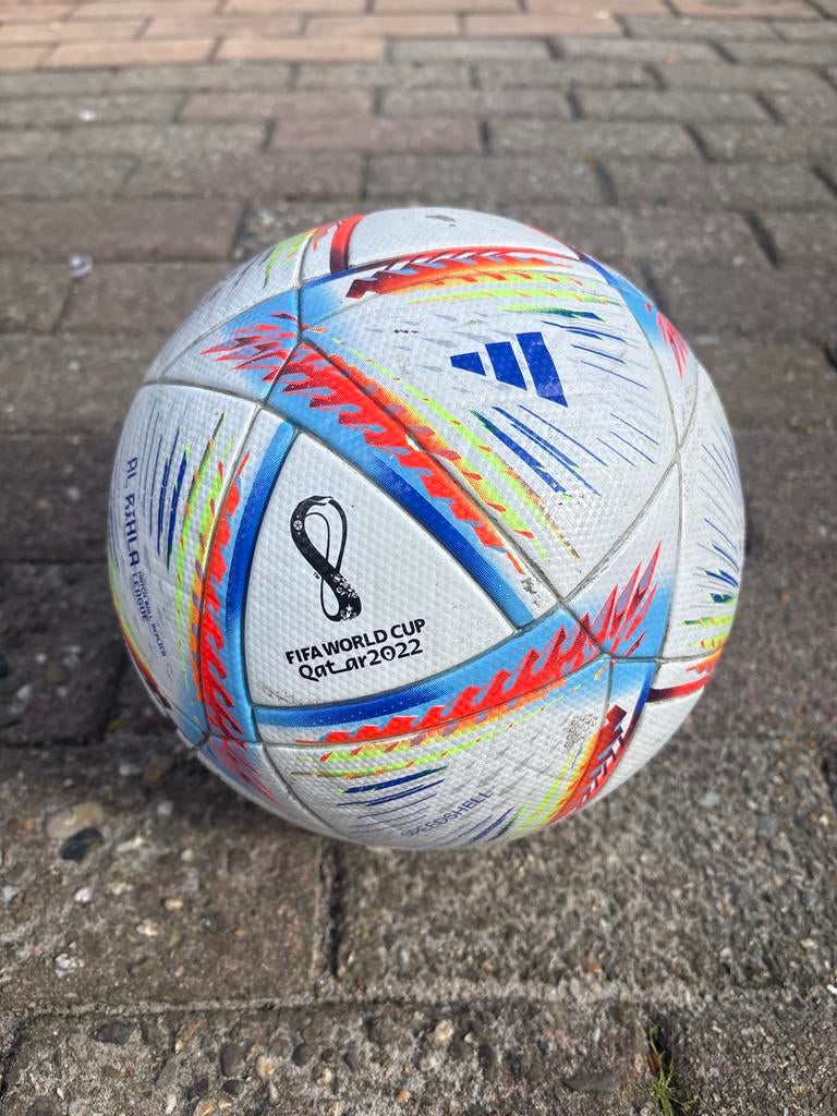Adidas Al Rihla WK 2022 Voetbal, Maat XL, Ophalen of Verzenden, Zo goed als nieuw, Bal