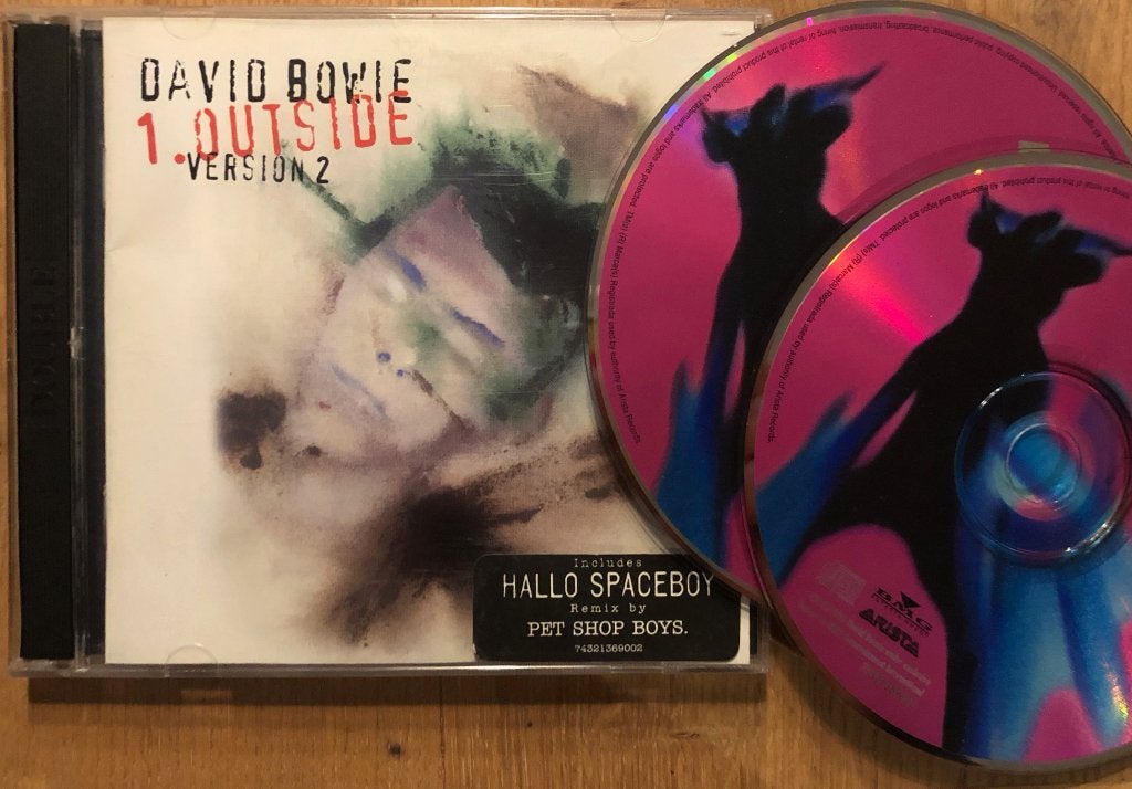 DAVID BOWIE - 1. Outside version 2 (2CD; Australië), Cd's en Dvd's, Ophalen of Verzenden, Zo goed als nieuw, Classic Rock, Speciale editie
