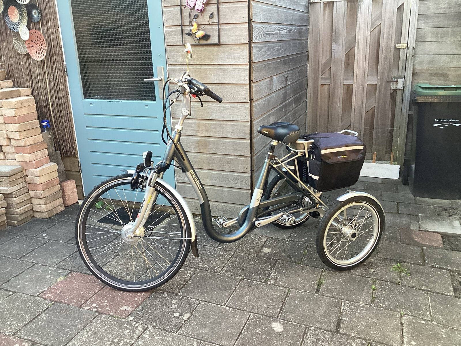 Pro E-bike driewieler met trapondersteuning, Fietsen en Brommers, Ophalen, Gebruikt, Trommelrem