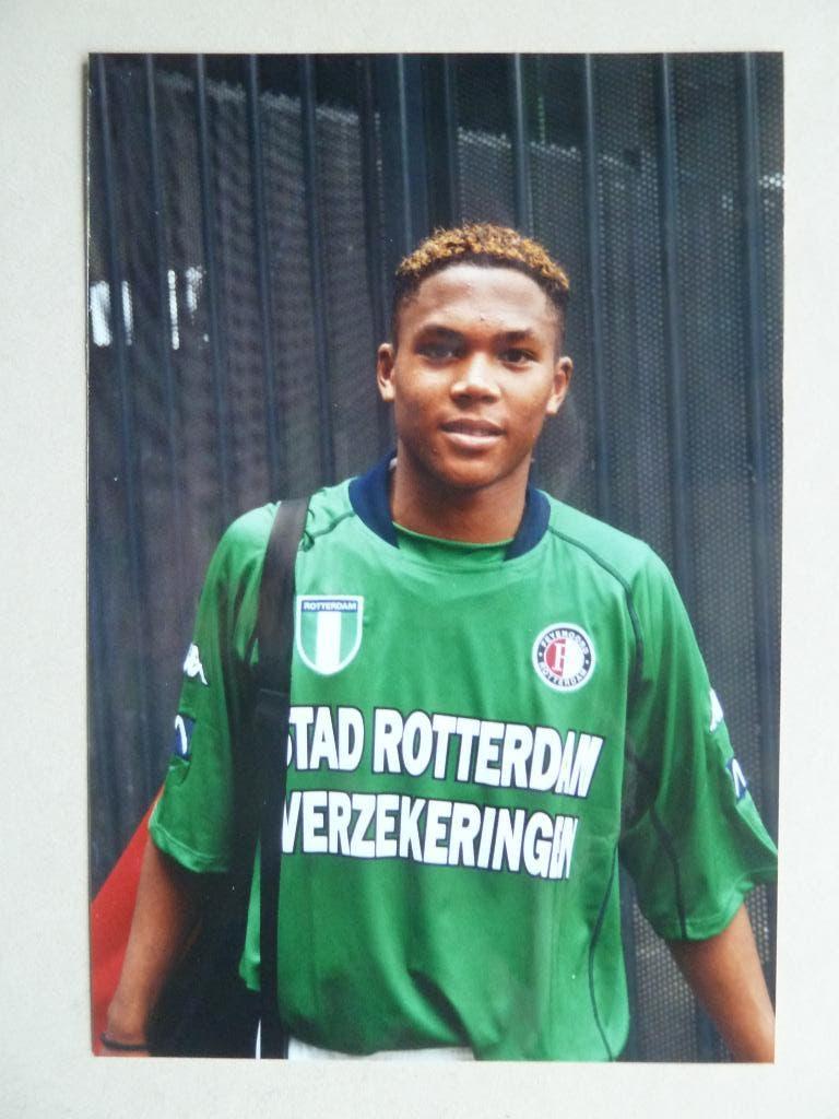 Foto  Ferne.Snoyl.  Feyenoord.  2002/2003  10 x 15 cm. 2, Ophalen of Verzenden, Zo goed als nieuw, Feyenoord, Overige typen