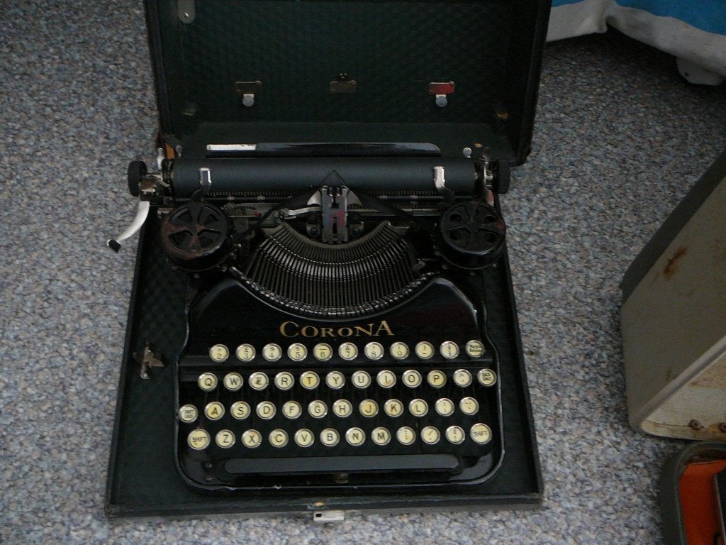 LC Smith & Corona koffer typewriter, Diversen, Typemachines, Ophalen of Verzenden, Gebruikt