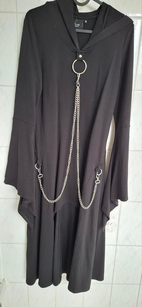 Killstar Duster/jurk maat S, Kleding | Dames, Zwart, Ophalen of Verzenden, Zo goed als nieuw, Maat 36 (S)