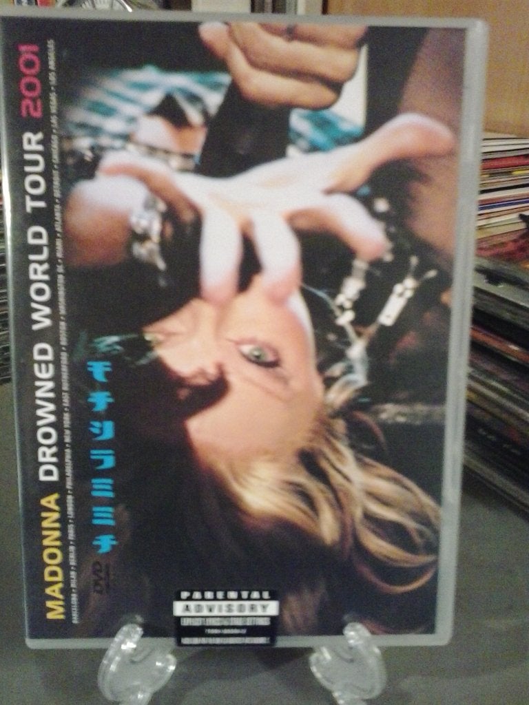 Madonna - drowned world tour 2001 dvd, Alle leeftijden, Ophalen, Zo goed als nieuw