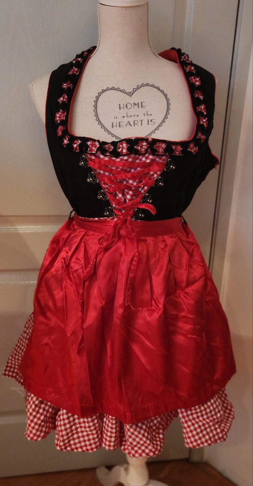 Dirndl oktoberfest jurk Haus Huberts maat M, Maat 38/40 (M), Verzenden, Haus Huberts, Kleding