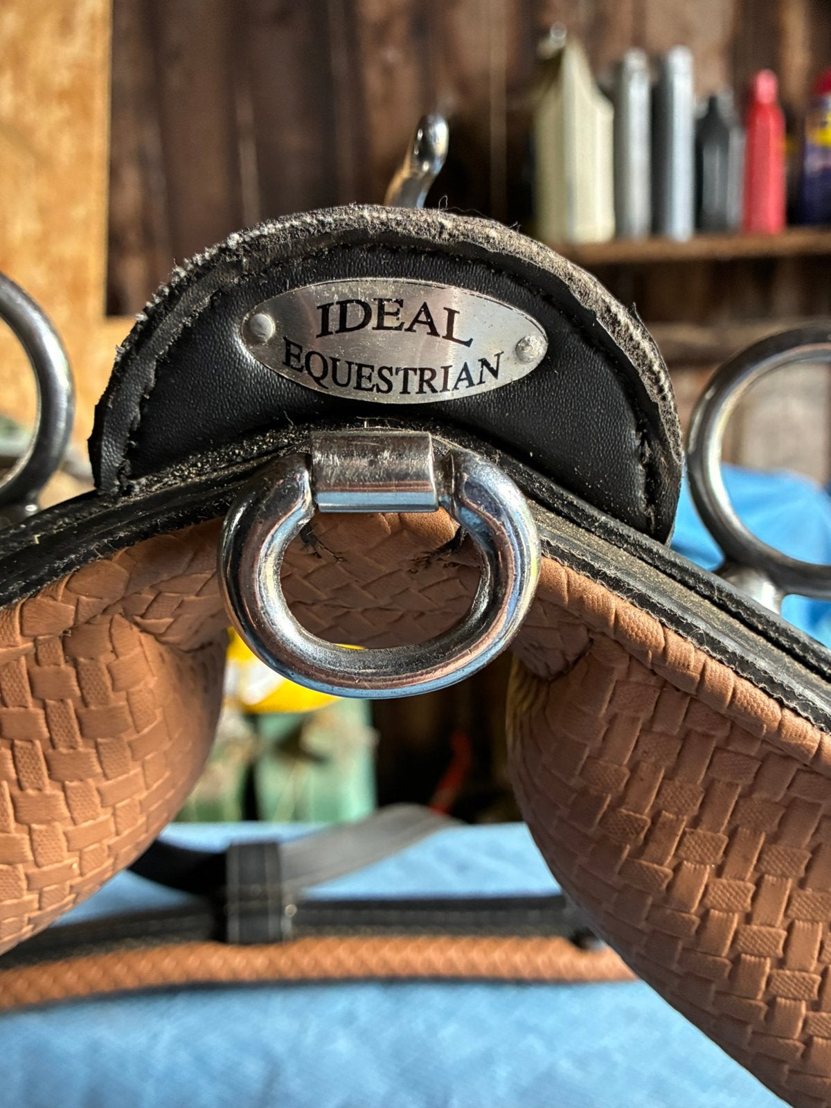 Ideal Eurotech enkelspan combi, Dieren en Toebehoren, Ophalen, Zo goed als nieuw, Bruin, Pony