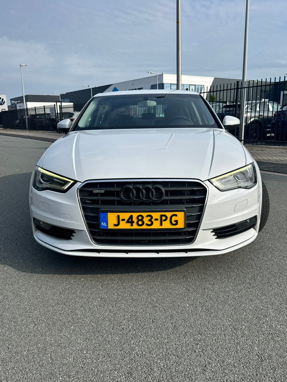 Audi A3 1.8TFSI 132KW Sedan S-tronic 2013 Wit, Auto's, Stof, 4 cilinders, Wit, Particulier