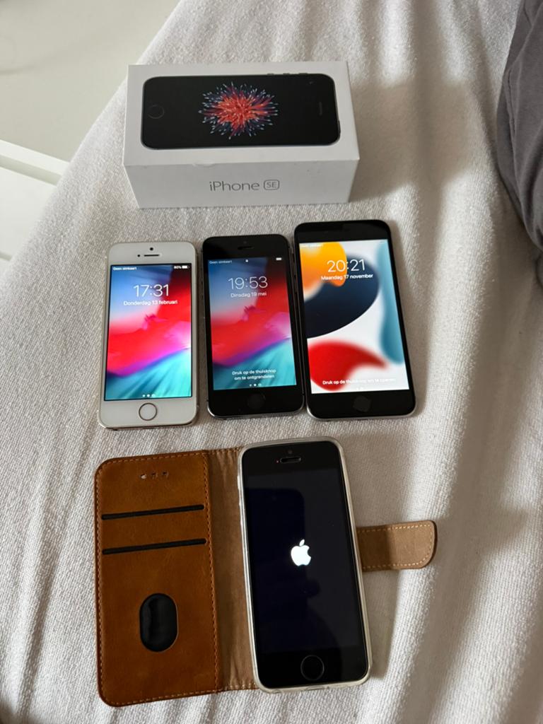 Verschillende iPhones te koop, inclusief iPhone SE, Telecommunicatie, Mobiele telefoons | Apple iPhone, Ophalen, Gebruikt, Zonder simlock