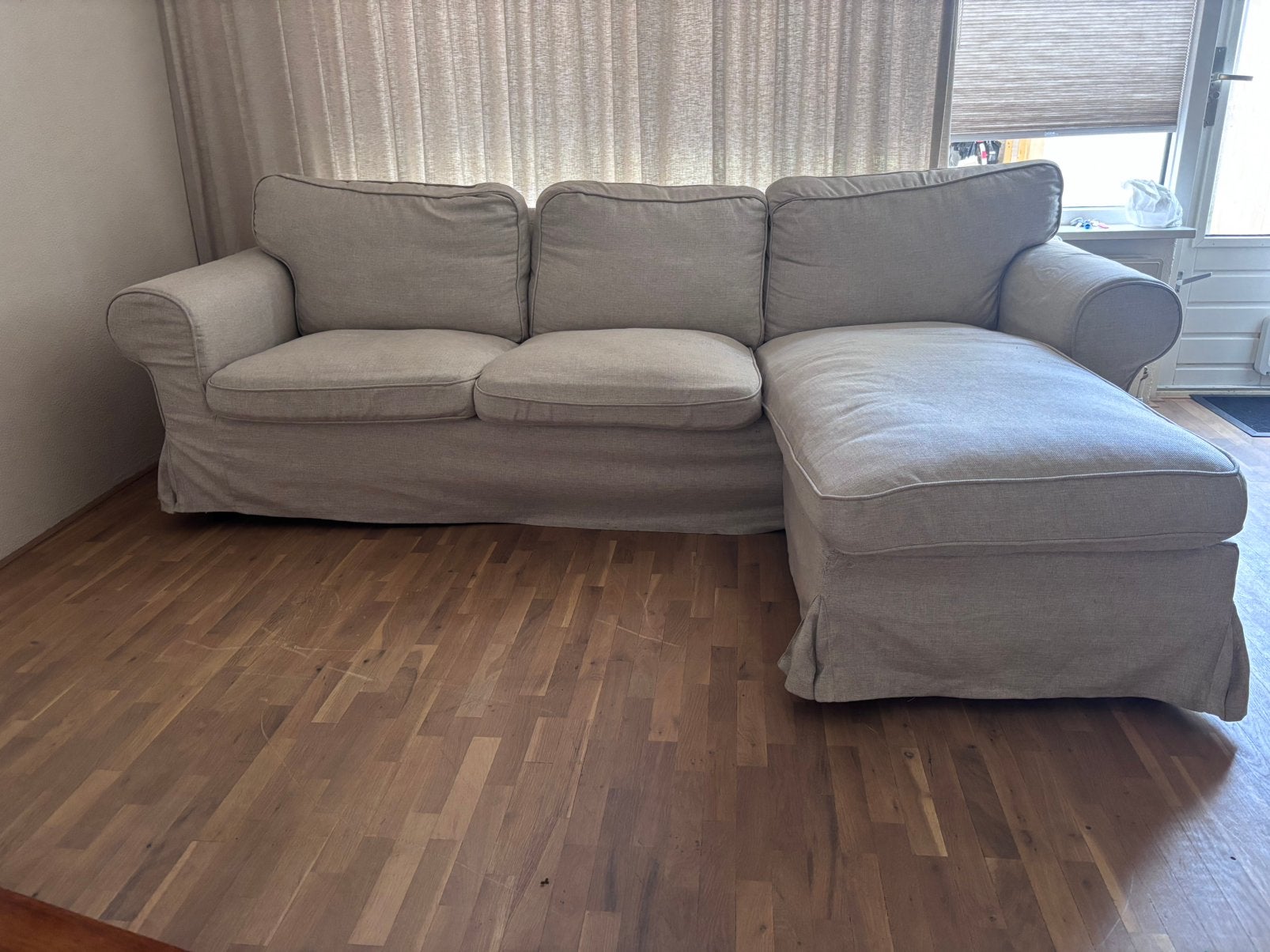 Hoekbank 260 x 160 GRATIS, Ophalen, 150 tot 200 cm, Hoekbank, Zo goed als nieuw