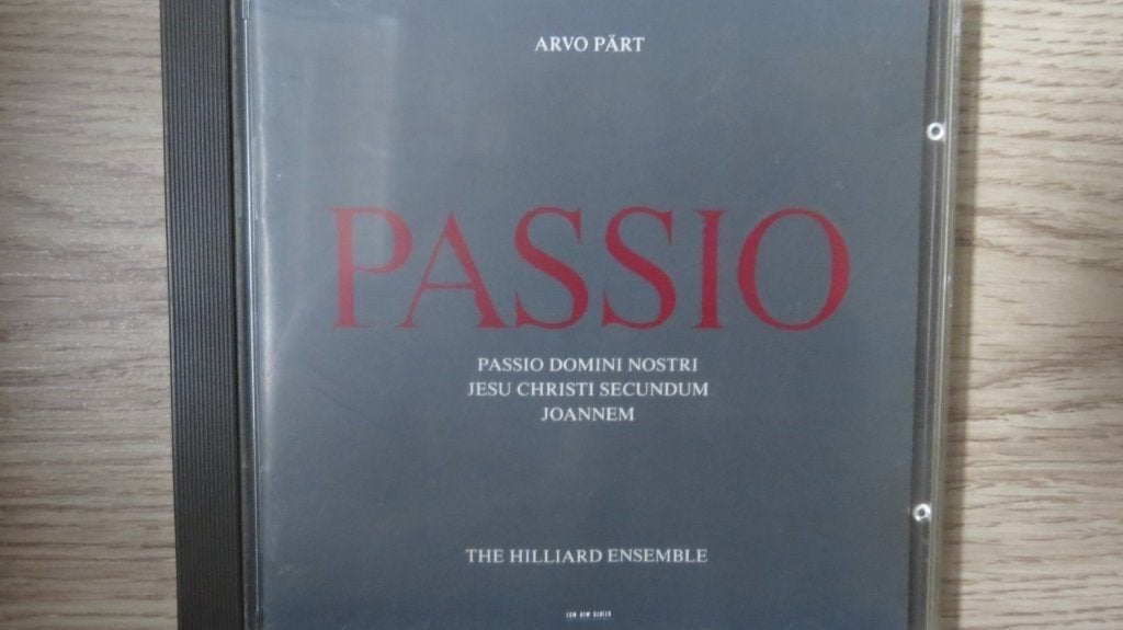 Cd: Passio, Arvo Part, The Hilliard Ensemble, Cd's en Dvd's, Ophalen of Verzenden, Classicisme, Zo goed als nieuw, Kamermuziek