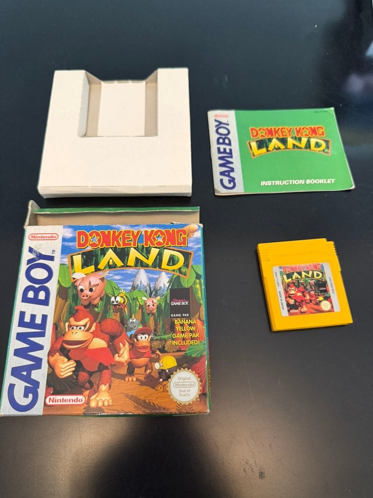 Donkey Kong Land Game Boy - compleet in doos (CIB), Spelcomputers en Games, Games | Nintendo Game Boy, Gebruikt, Verzenden, 1 speler