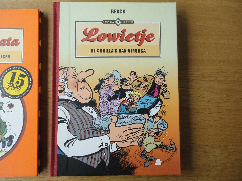 Lowietje arcadia archief deel 9, Eén stripboek, Ophalen of Verzenden, Zo goed als nieuw, Berck