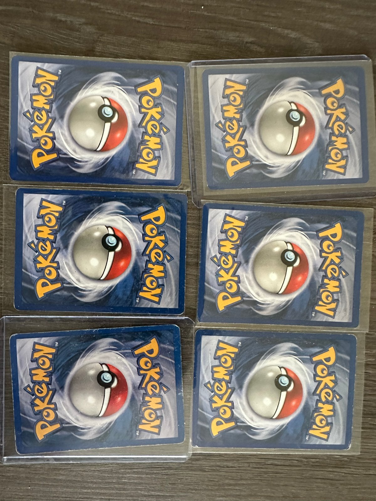Setje Pokémon kaarten - Mr. Mime, Vileplume, Dragonite, Cele, Ophalen of Verzenden, Gebruikt, Meerdere kaarten