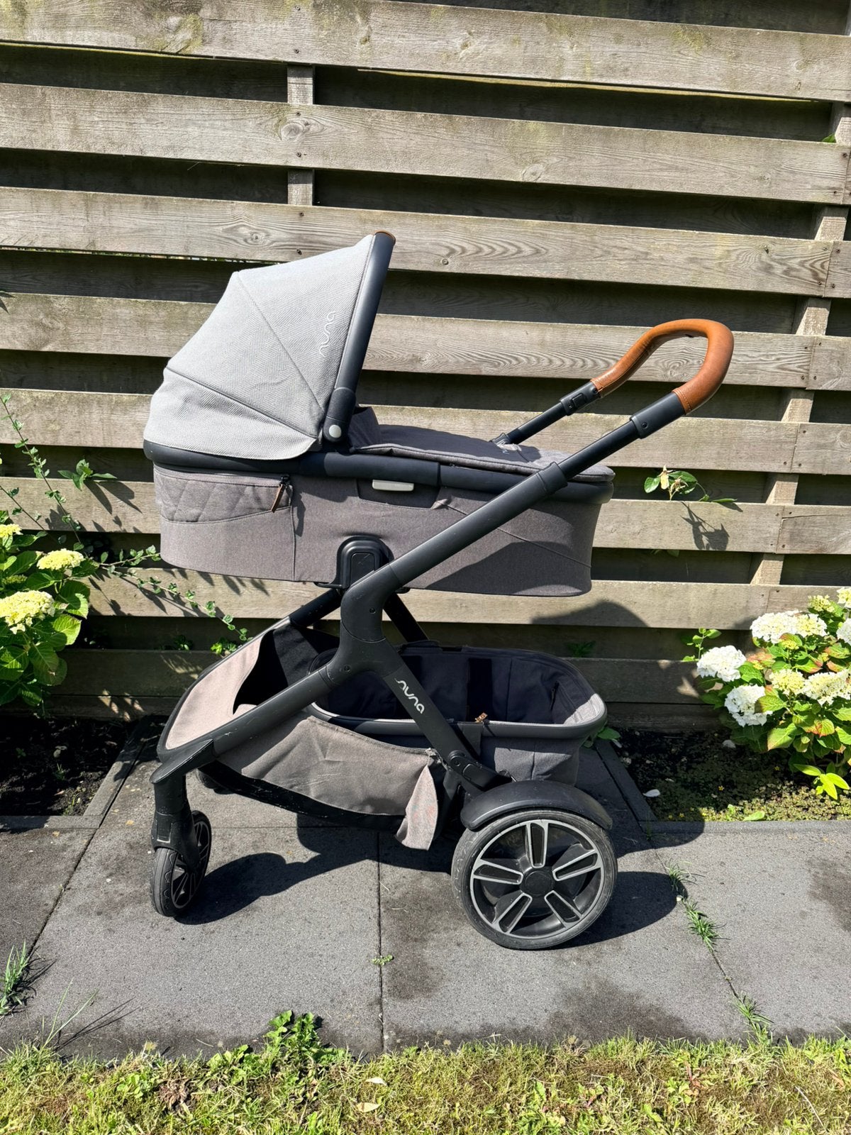 Nuna Demi Grow Duo kinderwagen- Oxford Edition, Gebruikt, Duowagen, Combiwagen, Ophalen