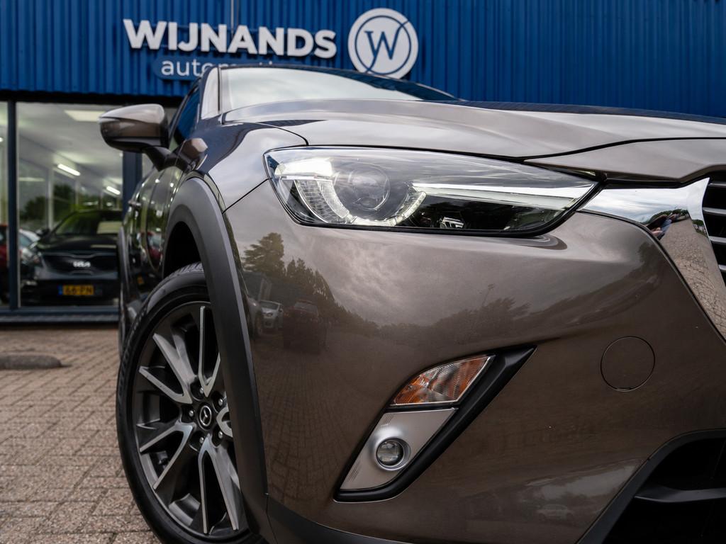 Mazda CX-3 2.0 SkyActiv-G 120 GT-M Trekhaak Keyless Camera, Auto's, Mazda, 1998 cc, 625 kg, Euro 6, 4 cilinders