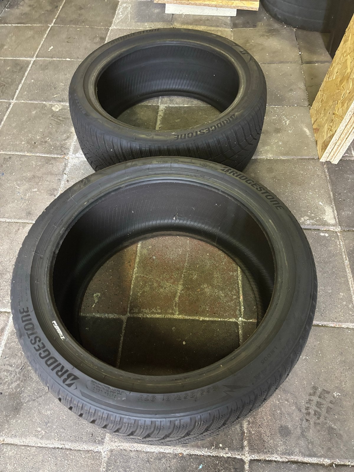 Bridgestone Blizzak LM005 Winterbanden - 245/40R18 & 265/35R, Ophalen, 18 inch, Winterbanden, Band(en)