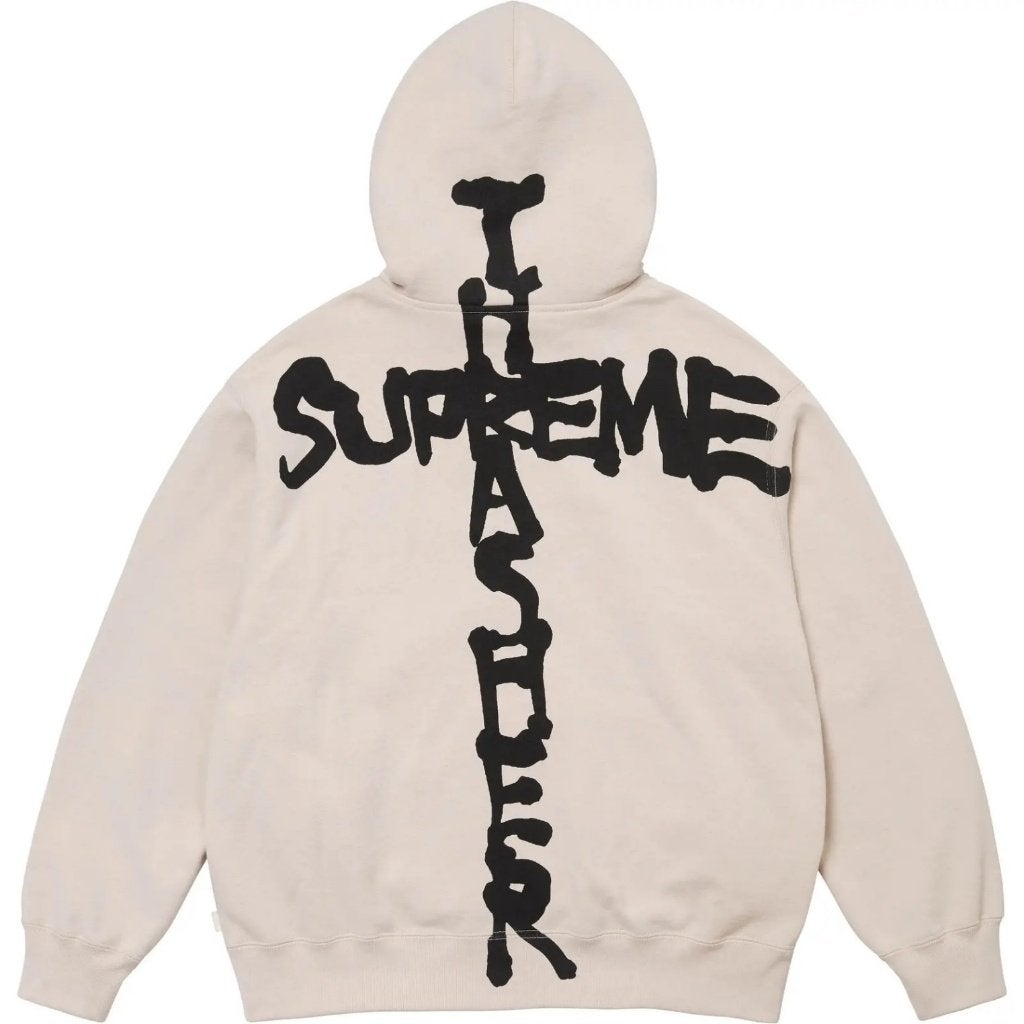 Supreme x Thrasher Zip Up Hooded Sweatshirt XXL, Beige, Nieuw, Overige maten, Ophalen of Verzenden