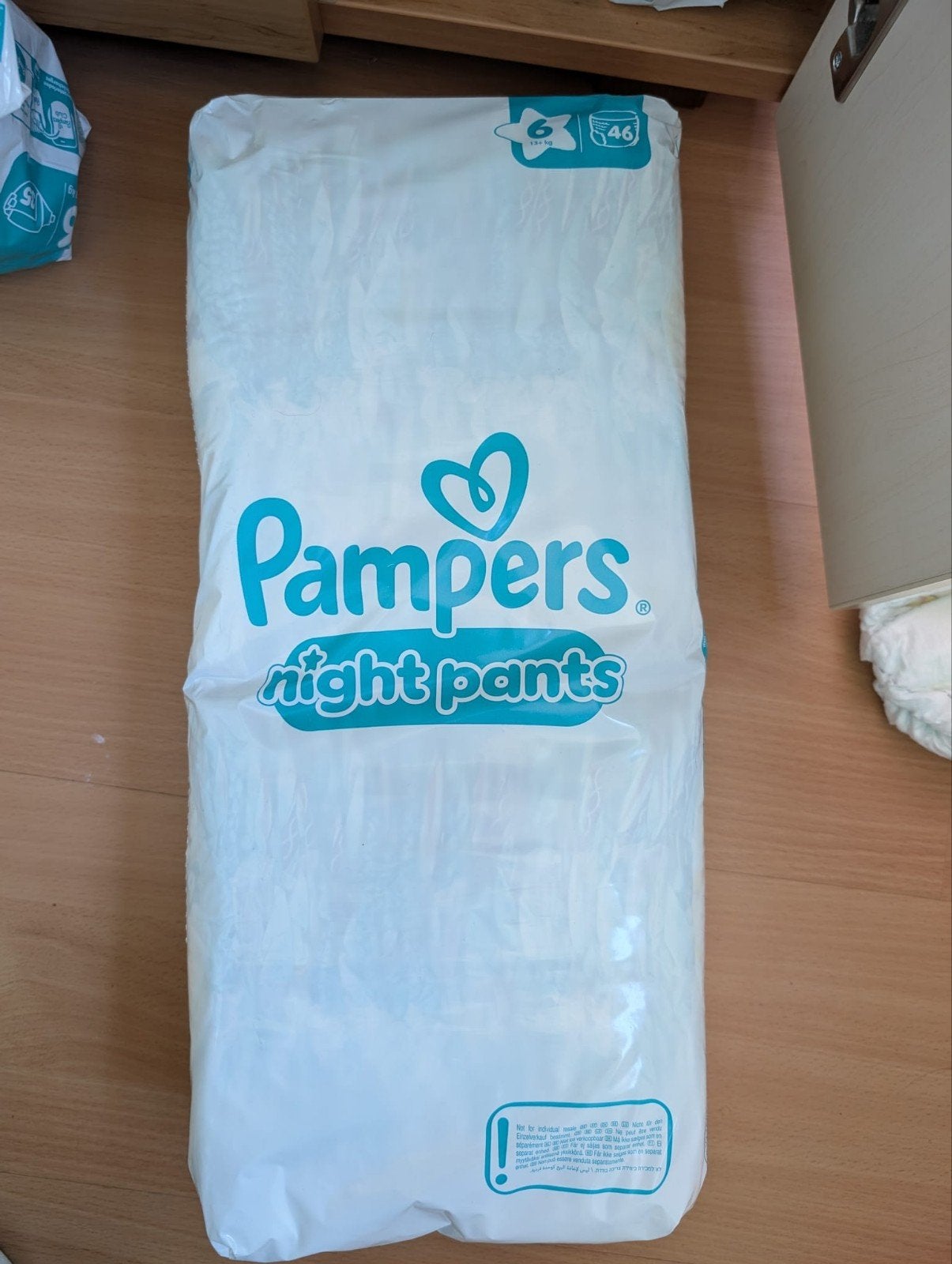 Pampers Night Pants - Maat 6 (15+ kg) - 46 stuks, Ophalen, Nieuw