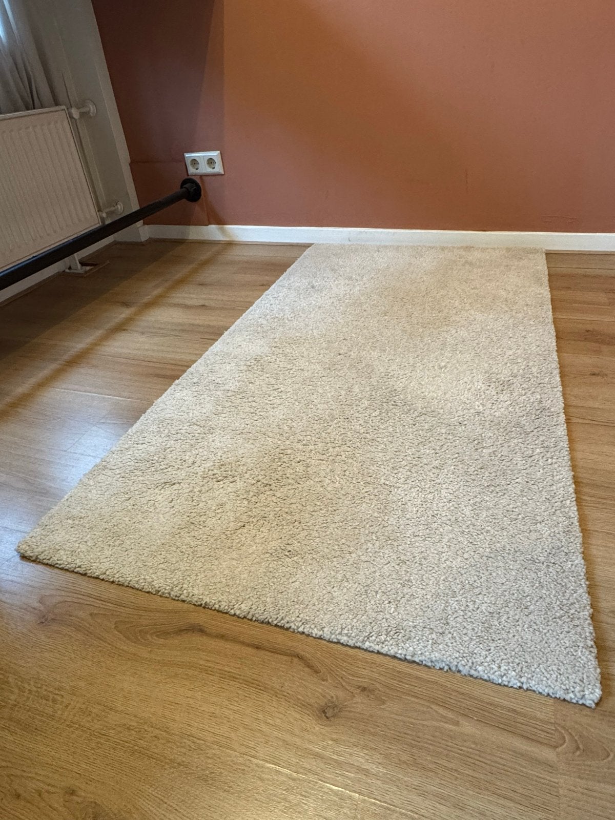 IKEA stoense ecru - 80x150 cm, Ophalen, Gebruikt, Beige, 50 tot 100 cm