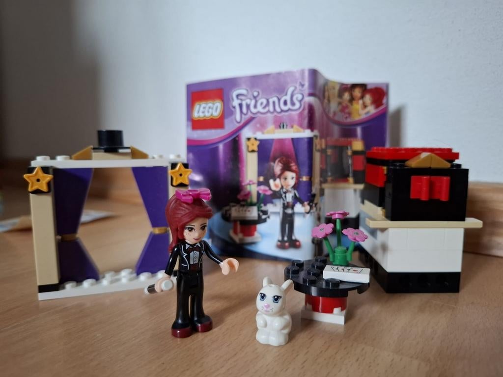 LEGO Friends Magische Show met Tovenares en Konijn, Ophalen, Compleet, Lego, Friends