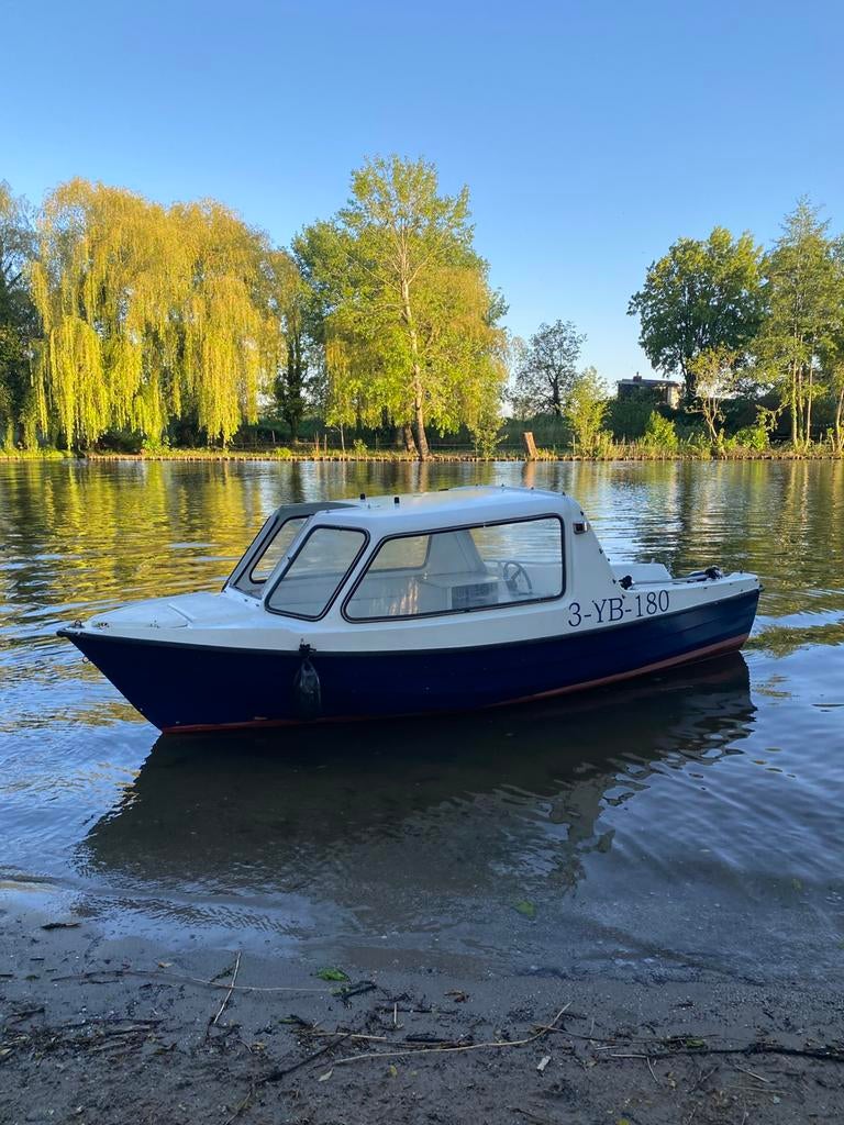 Ockelbo Kajuitboot met Mercury buitenboordmotor, Ophalen of Verzenden, Gebruikt