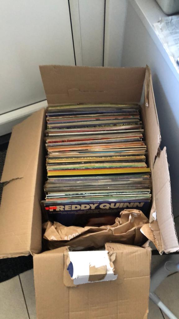 Hele doos met lp’s, Ophalen, Gebruikt, Overige formaten