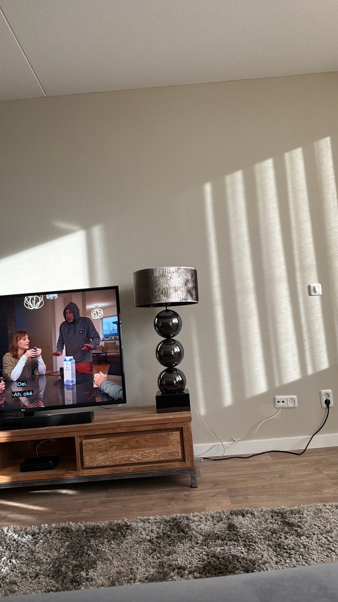 Mooie lamp met lampenkap van Maison Manon, Ophalen of Verzenden, Zo goed als nieuw